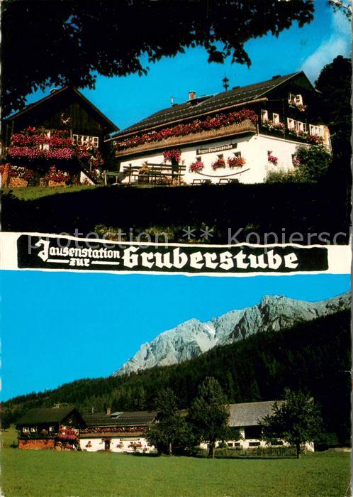 Ramsau Dachstein Steiermark Jausenstation zur Gruberstube Panorama