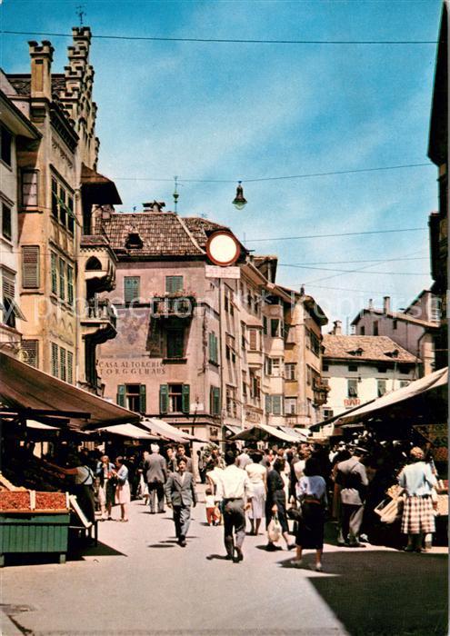Bozen Suedtirol Obstmarkt