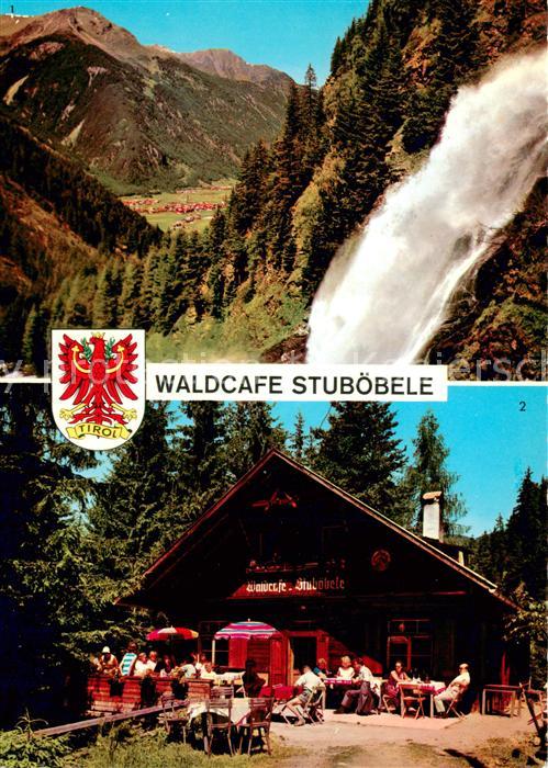 Umhausen Tirol Waldcafe Stuboebele Terrasse