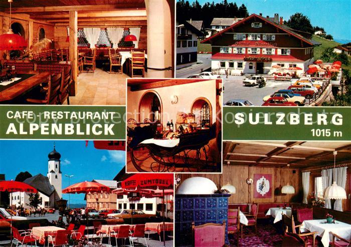 Sulzberg Vorarlberg Cafe Restaurant Alpenblick Gastraeume Terrasse