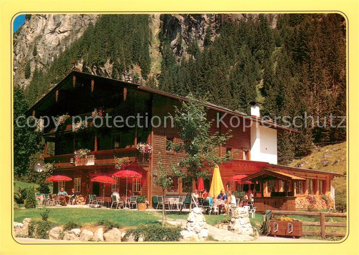 Mayrhofen Zillertal Alpengasthof Lacknerbrunn