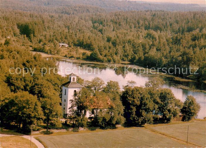 Schweden Panorama mit Kirche