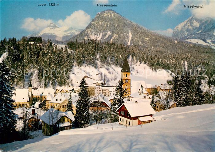 Bad Aussee Steiermark Panorama mit Loser Tressenstein Trisselwand
