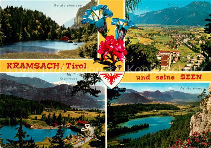 Kramsach mit Berglsteinersee Panorama Krummsee Reintalersee