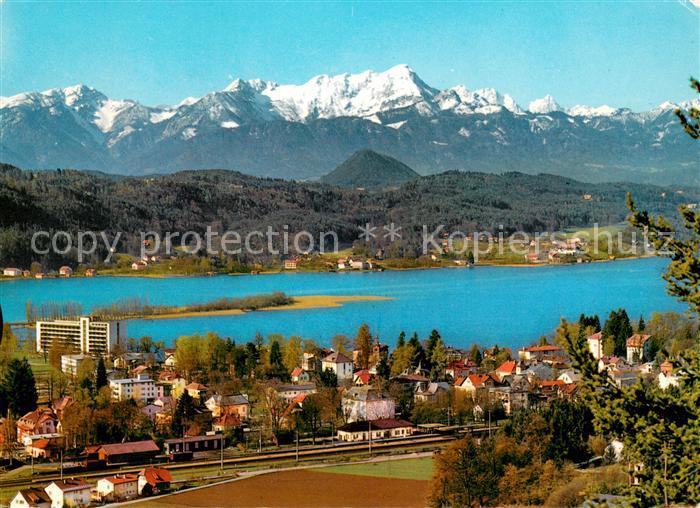Poertschach Woerthersee mit Mittagskogel