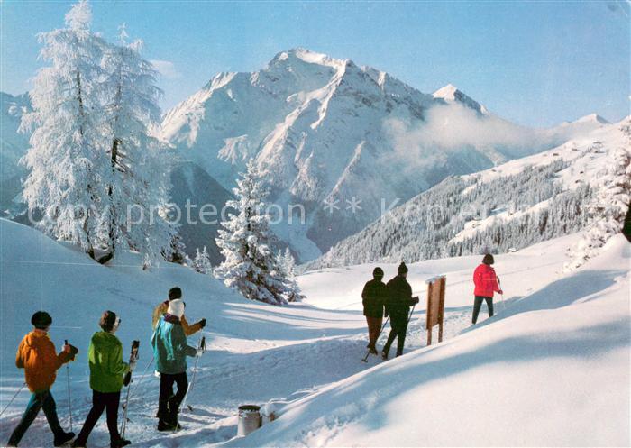 Mayrhofen Zillertal Skiparadies am Penken mit Gruenbergblick