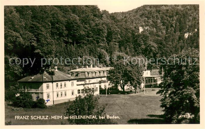 Baden Wien Franz Schulz Heim im Helenental