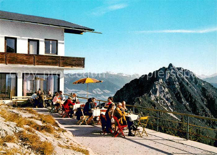 Tirol Region Berggasthof Rofan mit Hohen Tauern und Ebnerspitze