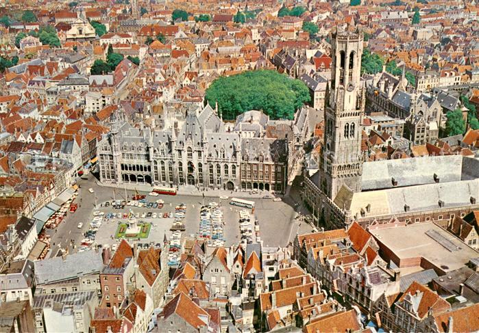 Bruges BRUGGE Belgie Fliegeraufnahme