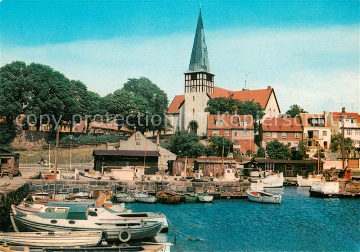 Ronne Hafenpartie Kirche