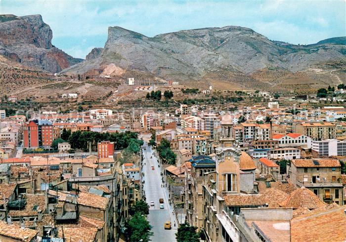 Alcoy Vista parcial al fondo Barranc del Sinc