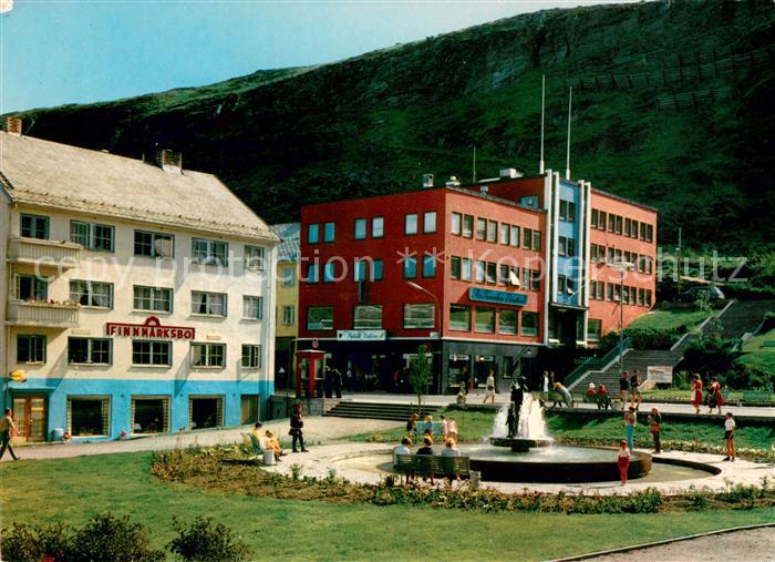 Hammerfest Radhusplass statuen