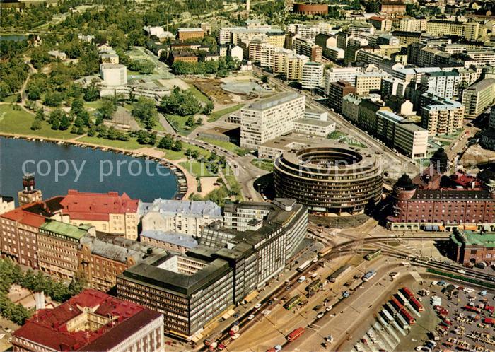 Helsinki Hagnaes Berghaell Fliegeraufnahme