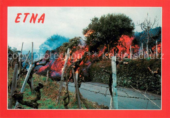 Etna Italien Eruption