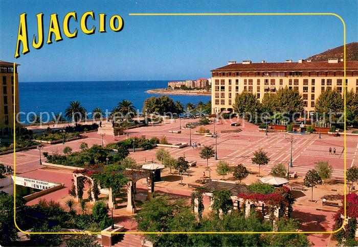 Ajaccio La place du Diamant