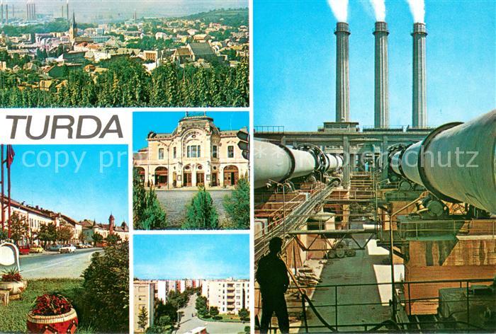 Turda Panorama Teilansichten Fabrik