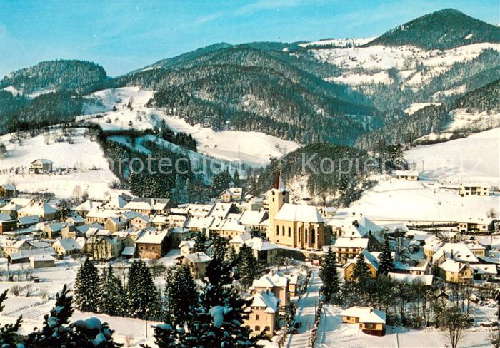 Tuernitz Niederoesterreich Fliegeraufnahme mit Eisenstein
