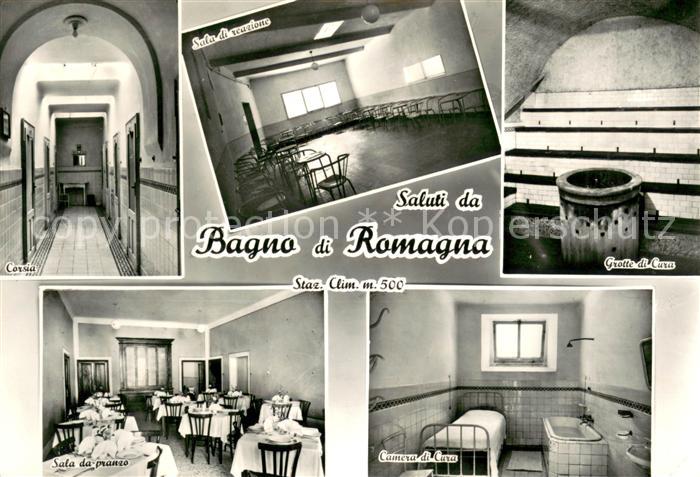 Bagno di Romagna Corsia Sala di reazione Sala da pranzo Camera di Cura Grotte di