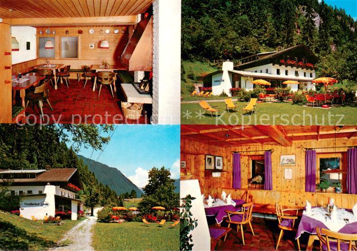 Mayrhofen Zillertal Gasthof Pension Forellenhof Linde Gastraeume Liegewiese