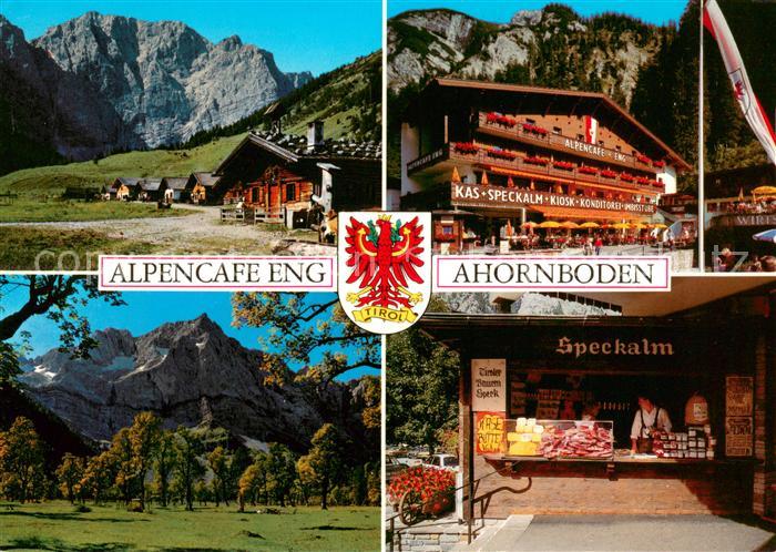 Hinterriss Tirol Alpencafe Eng Panorama Gr Ahornboden Speckalm