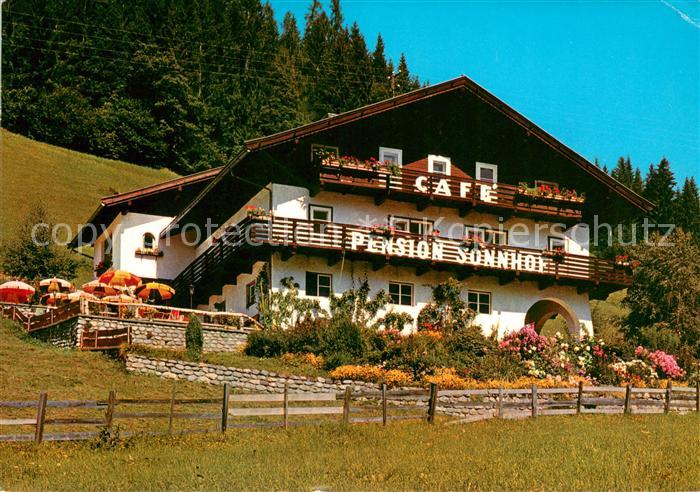 Oberau Wildschoenau Tirol Cafe Pension Sonnhof