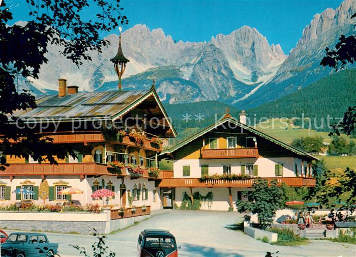 Going Wilden Kaiser Tirol Alpengasthof Stangl mit Wildem Kaiser