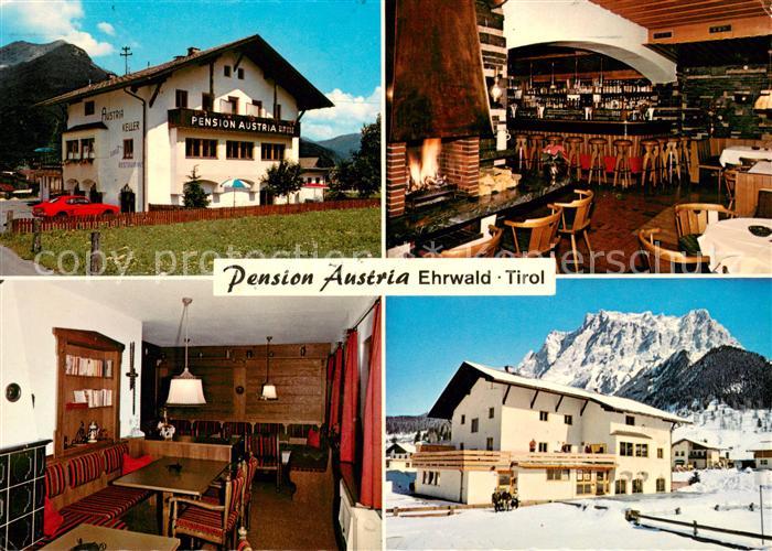 Ehrwald Tirol Pension Austria Bar Gaststube