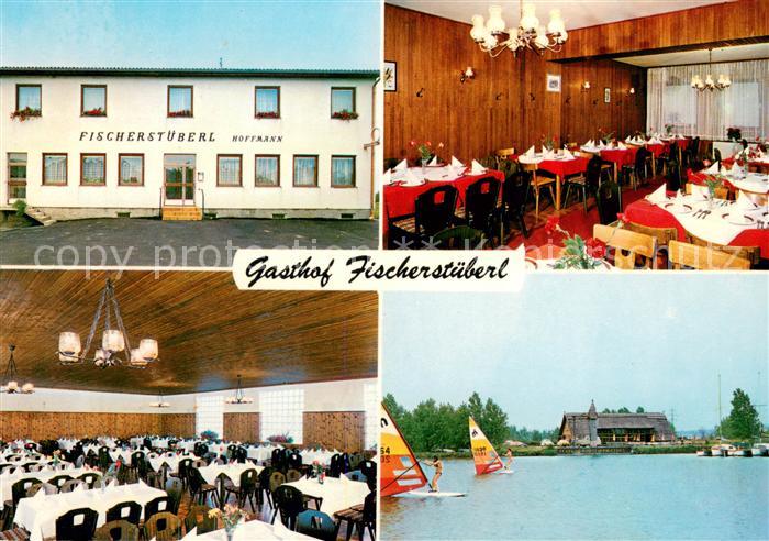 Purbach Neusiedler See Gasthof Fischerstueberl Gastraeume Seepartie