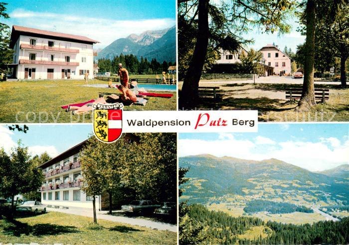 Berg Drautal Waldpension Putz Pool Panorama Kaerntnerhof