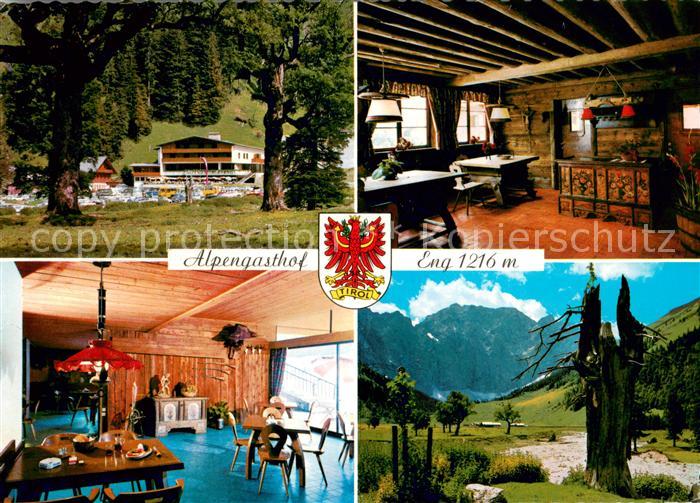 Hinterriss Tirol Alpengasthof Eng Bar Gaststube Panorama
