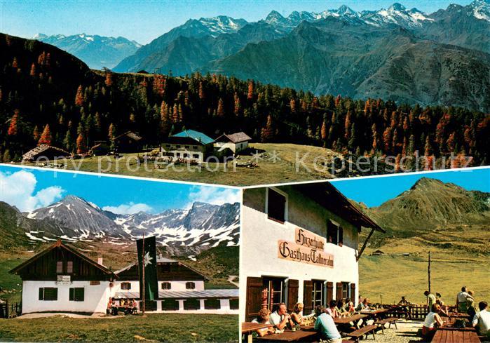 Saltaus Panorama Gasthaus Tallner Alm Hirzerhuette Terrasse