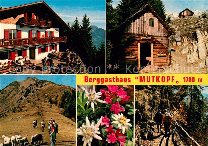 Dorf Tirol Gasthaus Mutkopf Lippen Gadn Mutspitze Aufstieg zum Mutkopf