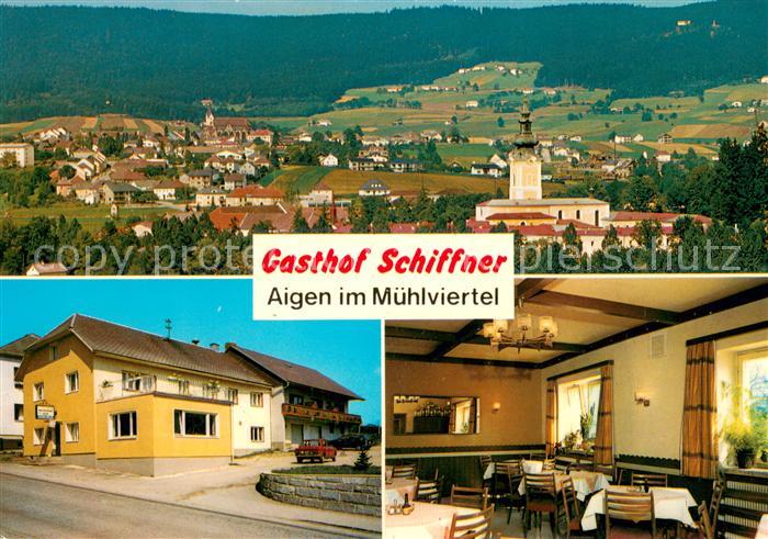 Aigen Muehlkreis Gasthof Pension Schiffner Panorama