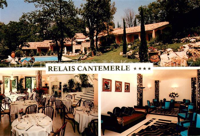 Vence-la-Jolie Relais Cantemerle Hotel Restaurant Aufenthaltsraum