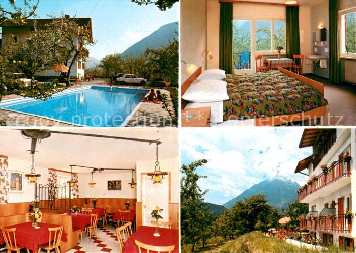 Gratsch Meran Sonnengarten Heim Gaststube Pool Zimmer