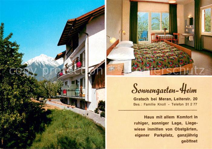 Gratsch Meran Sonnengarten Heim Gaestezimmer