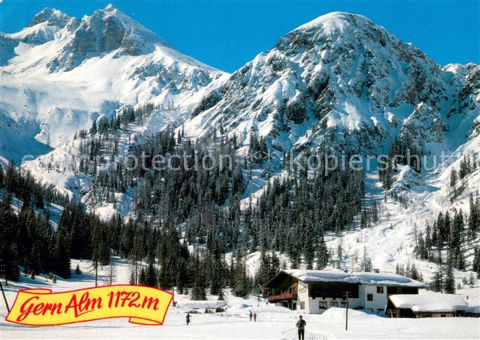 Pertisau Achensee Alpengasthof Gernalm Panorama