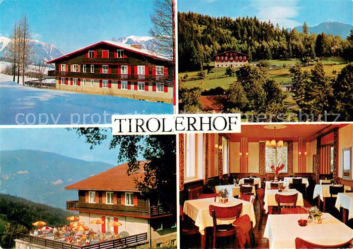 Klamm Breitenstein Hotel Pension Tirolerhof Gaststube Terrasse Panorama