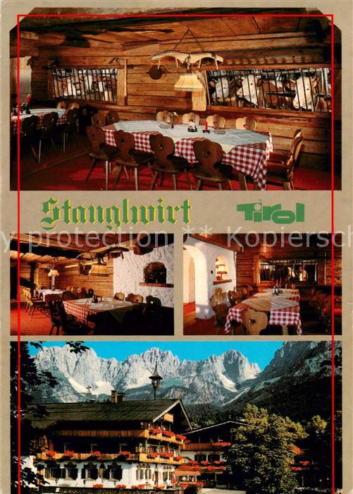 Going Wilden Kaiser Tirol Kuhstall Stube Gasthof Stanglwirt Gastraeume