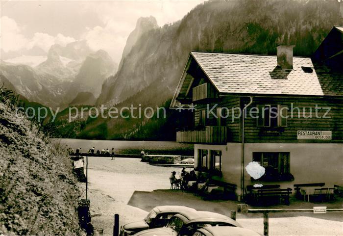 Gosau Oberoesterreich Restaurant Gosausee