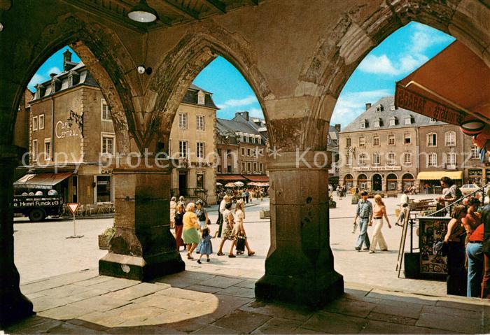 Echternach Place du Marché Arcades du Denzelt 15e siècle