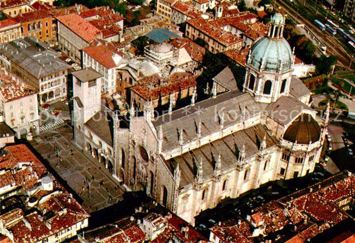 Como Lago di Como Il Duomo visto dall'aereo