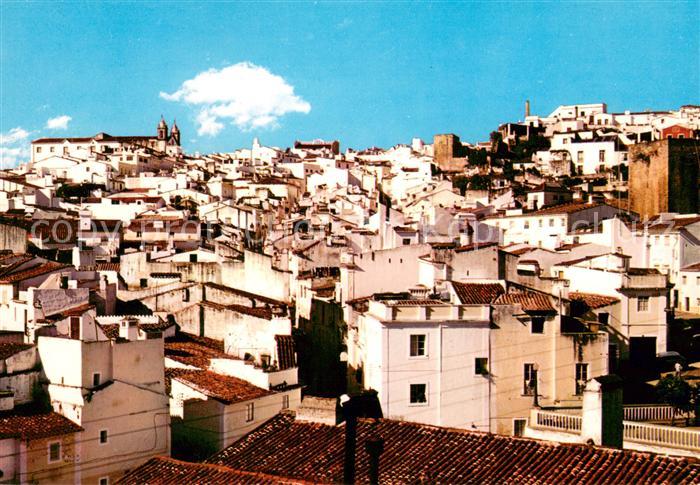 Elvas Portugal Vista parcial tirada das Portas de Sao Vicente