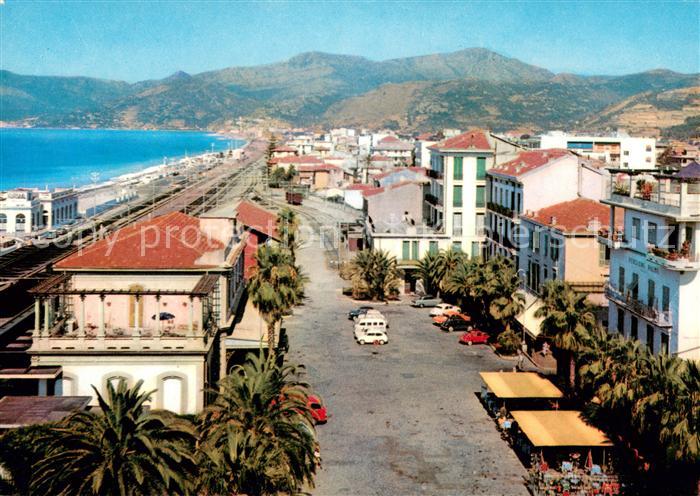 Bordighera Panorama verso la Costa Azzurra