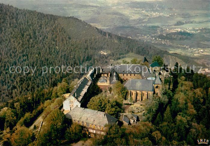 Mont-Sainte-Odile Mont-Ste-Odile Le Couvent et la Plaine d Alsace vue aérienne