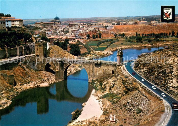Toledo Castilla-La Mancha Vista panoramica y puente de Alcantara