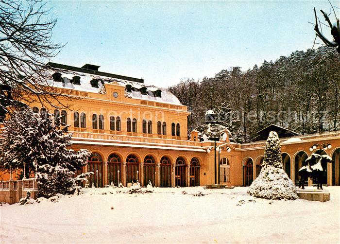 Baden Wien Kur- und Kongressstadt Kongresshaus im Winter
