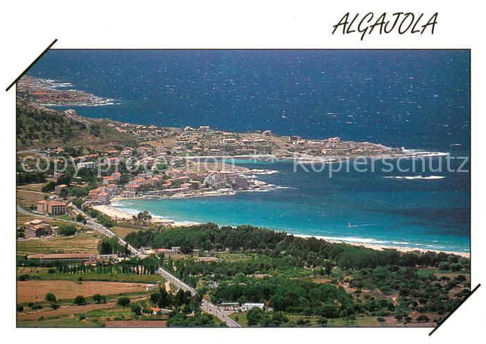 Algajola Fliegeraufnahme Charmes et couleurs de la Corse