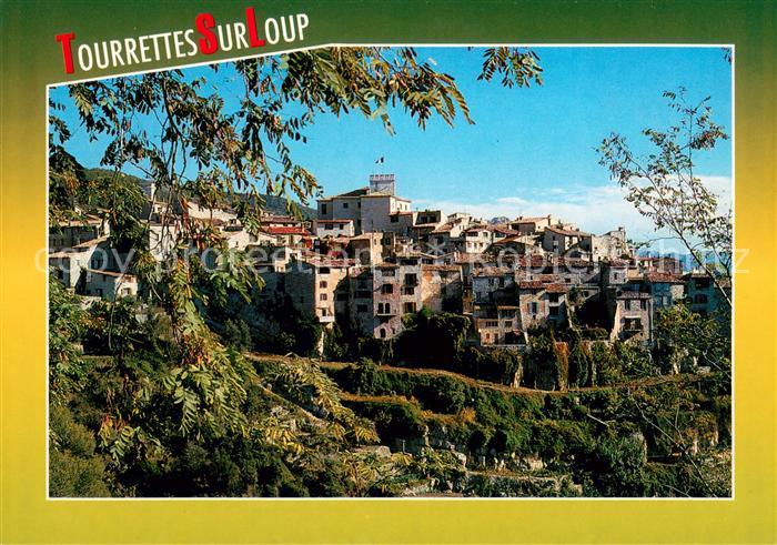 Tourrettes sur Loup Vue Generale
