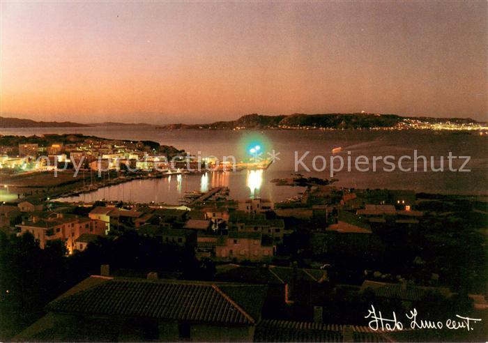 Palau Sardegna Panorama di notte